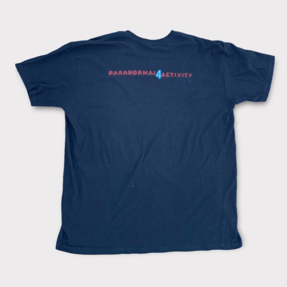 Paranormal Activity 4 (Front+Back Print) Movie Promo Shirt